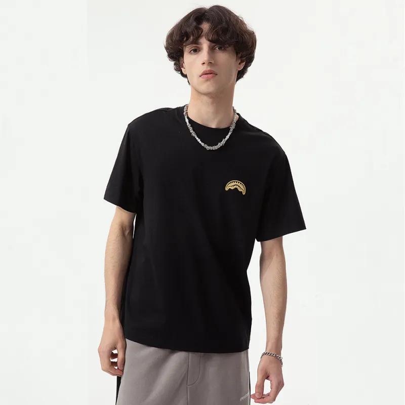 SPRAYGROUND Crew Neck Short Sleeved T Shirts Unisex-6