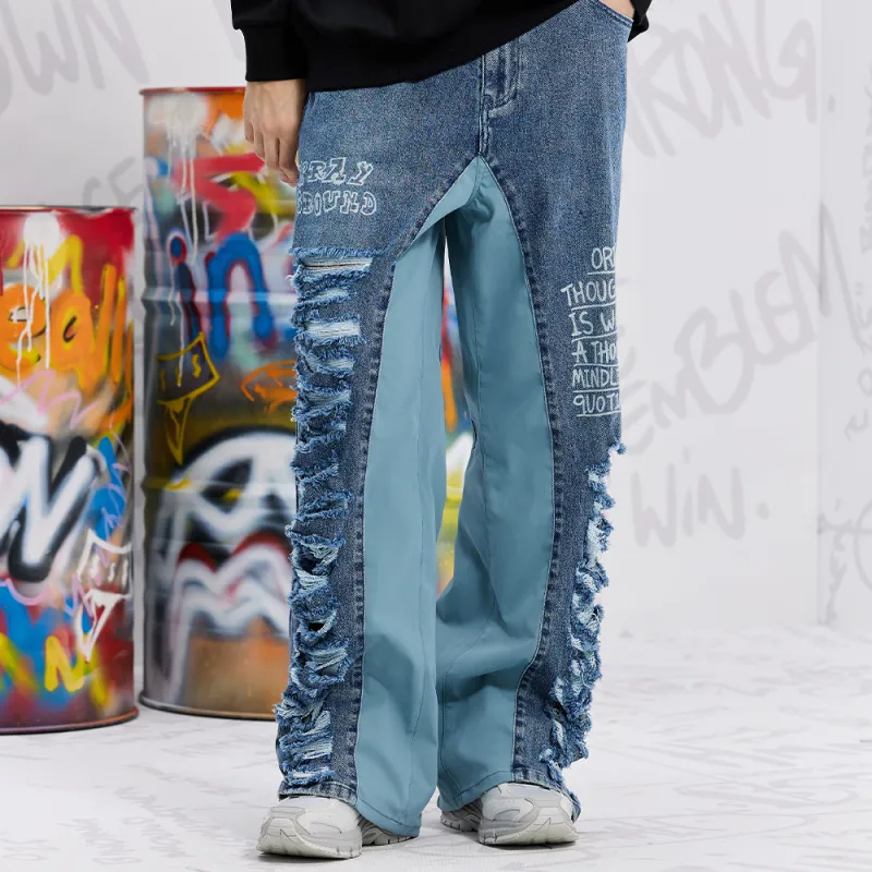 SPRAYGROUND Jeans Unisex Denim Blue-4