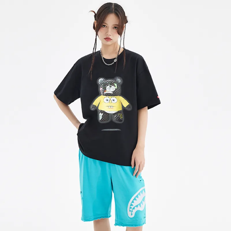 Spongebob Squarepants X SPRAYGROUND T-Shirts Unisex-3