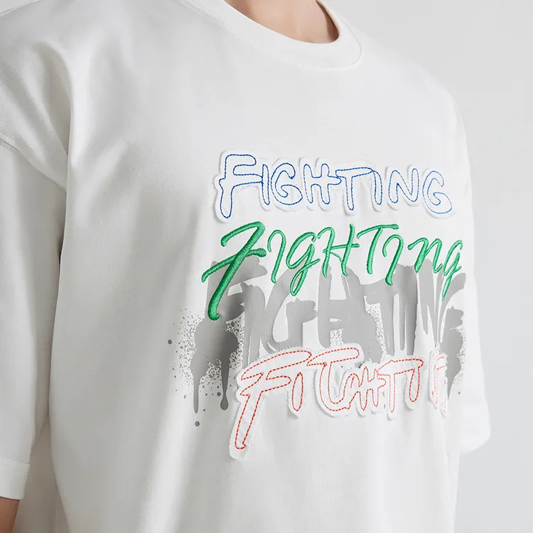 VOBA T-Shirt Unisex Natural White-2