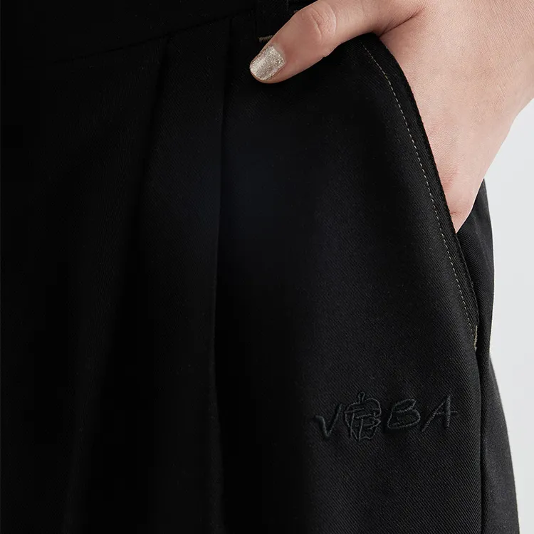 VOBA X TFBOYS 10th Anniversary Co branded Series Casual Pants Unisex Black-3