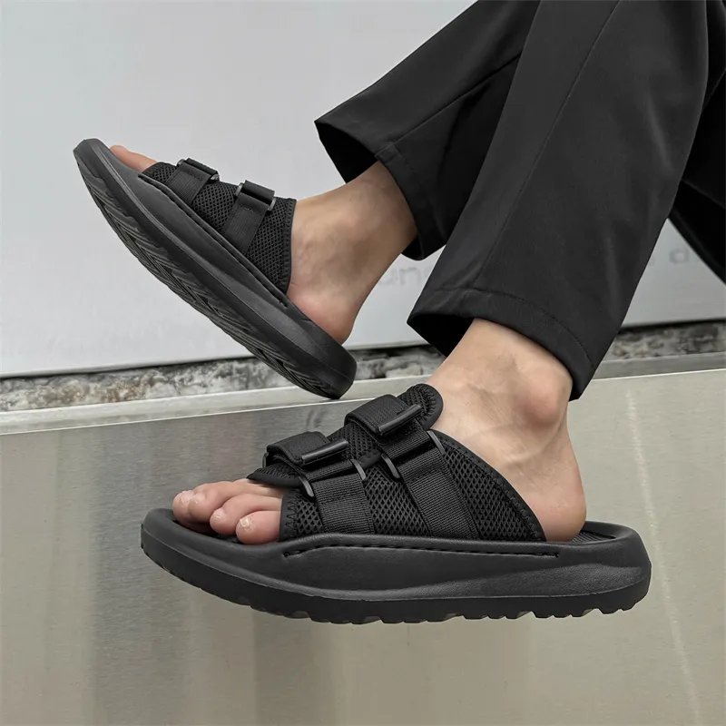 V ZERO FIVE Foam Sole Slip Resistant Odor Resistant Slide Slippers Men's-6