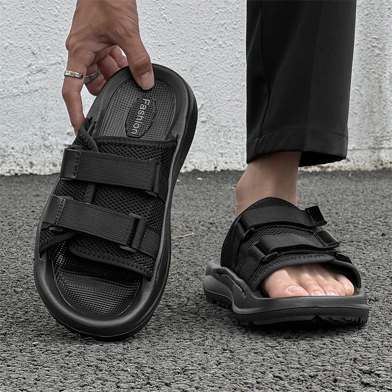 V ZERO FIVE Foam Sole Slip Resistant Odor Resistant Slide Slippers Men's-1