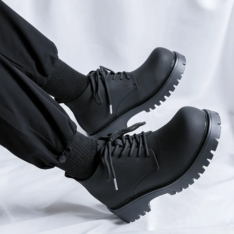 V ZERO FIVE Ankle Boots Men Black-25
