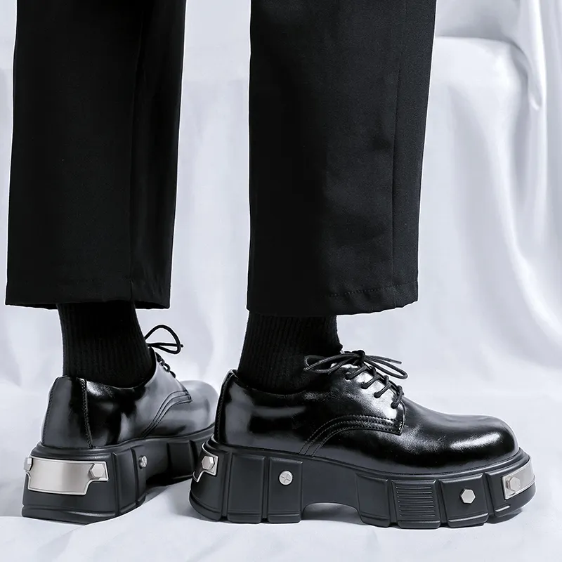 V ZERO FIVE Big Head Shoes Casual Shoes Men's Black-16