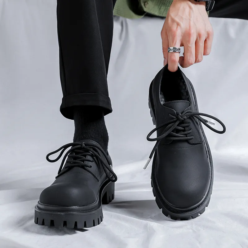 V ZERO FIVE Casual Shoes Unisex Black-8