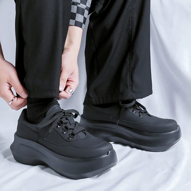 V ZERO FIVE Casual Shoes Men's Black-8