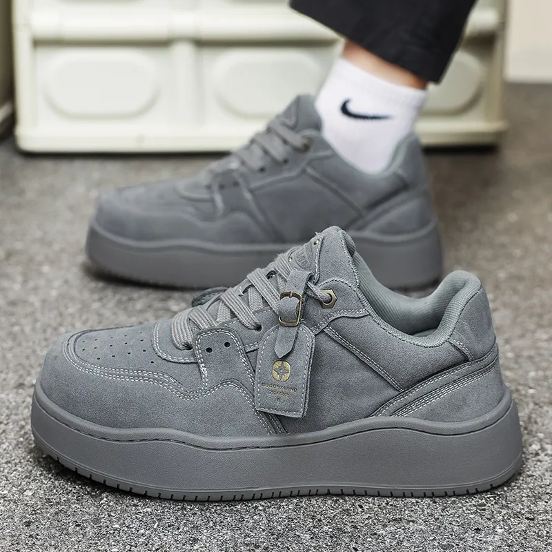 V ZERO FIVE Anti-Slip And Wear-Resistant Height Increasing Low-Top Skateboard Shoes Unisex-2