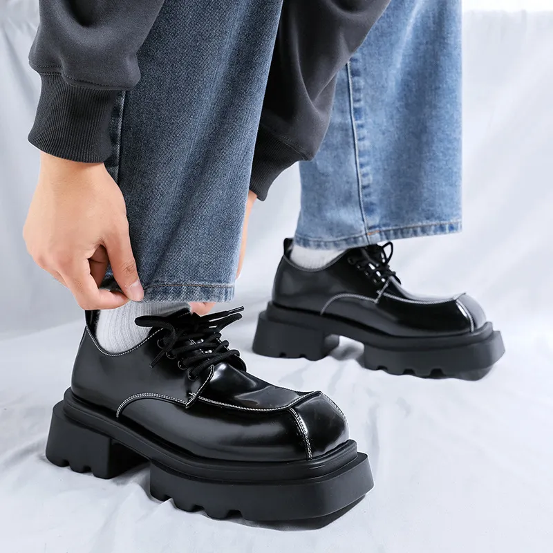 V ZERO FIVE Casual Shoes Men's Black-4