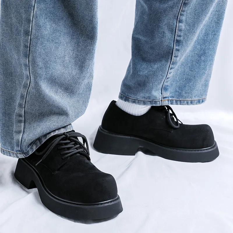V ZERO FIVE Wear-Resistant Height Increasing Low-Top Casual Shoes Unisex-5