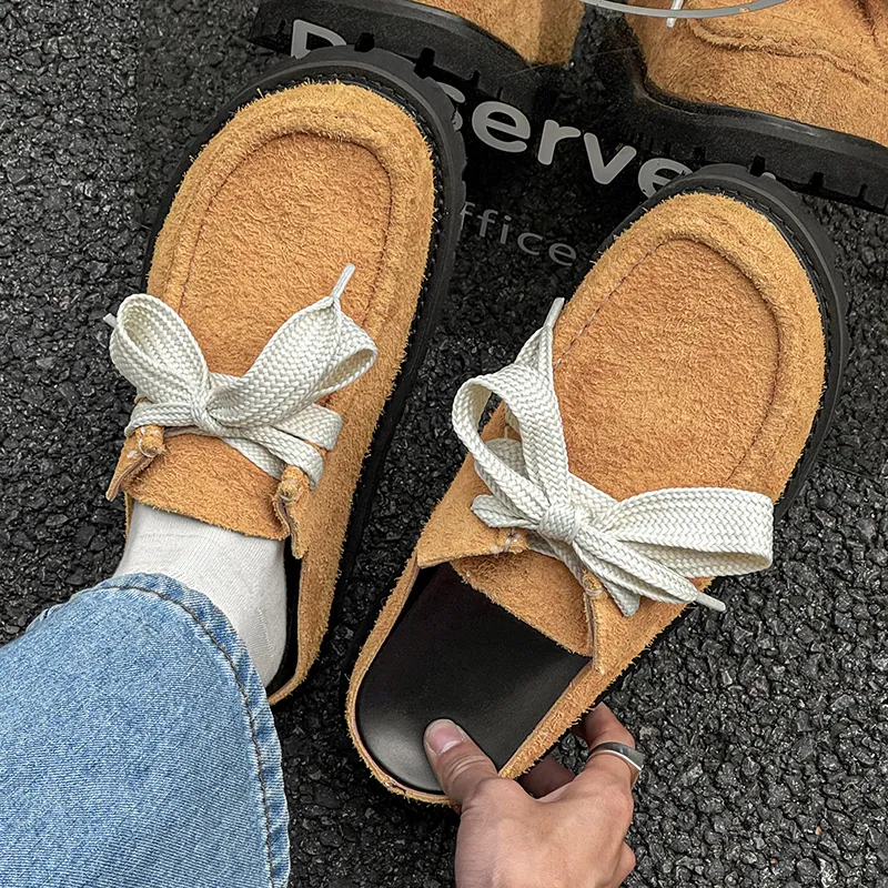 V ZERO FIVE Abrasion Resistant Slip Resistant Closed Toe Slippers Men's-19