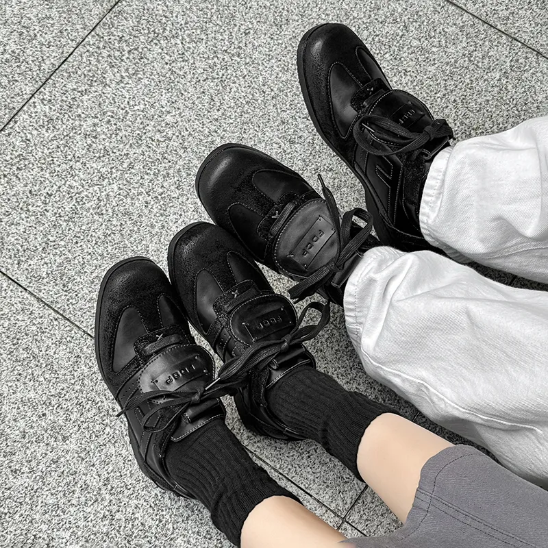 V ZERO FIVE Commute Shoes Abrasion Resistant Shock Absorbers Low Top Casual Shoes Unisex Black Fashion Trend-8