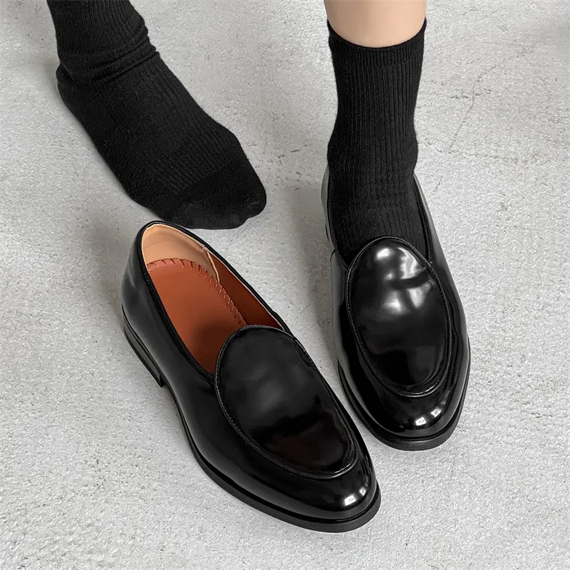 V ZERO FIVE Loafers Unisex Black-9