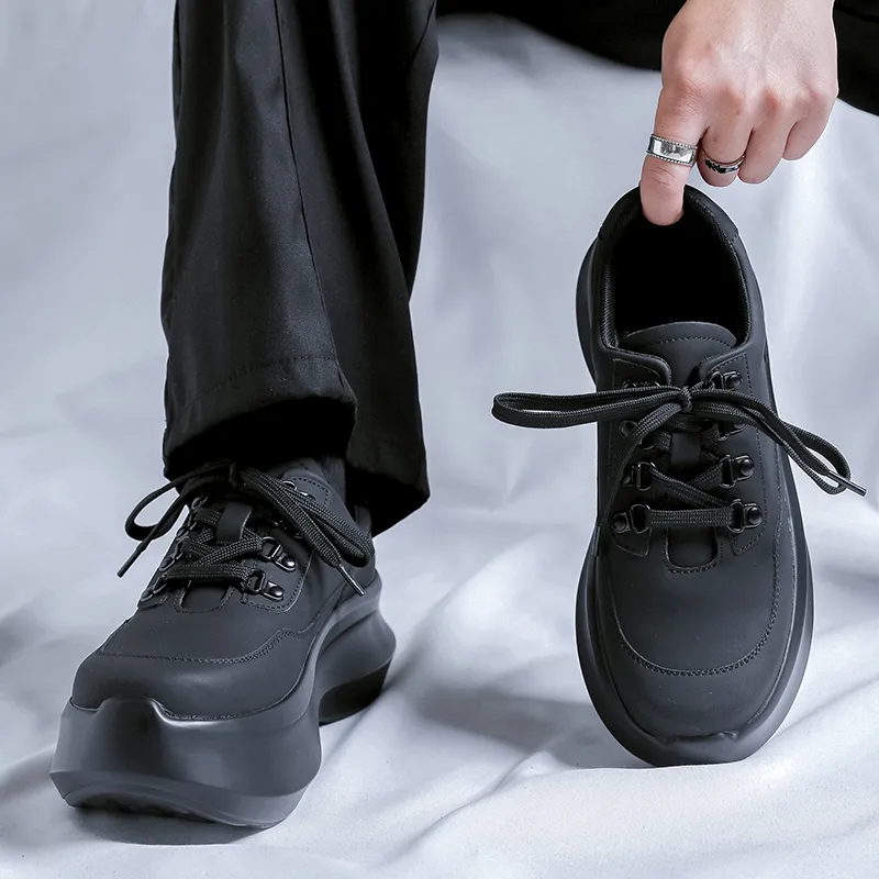 V ZERO FIVE Casual Shoes Men's Black-6