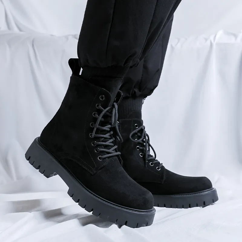 V ZERO FIVE Short Martin Boot 3.5CM Men's-4