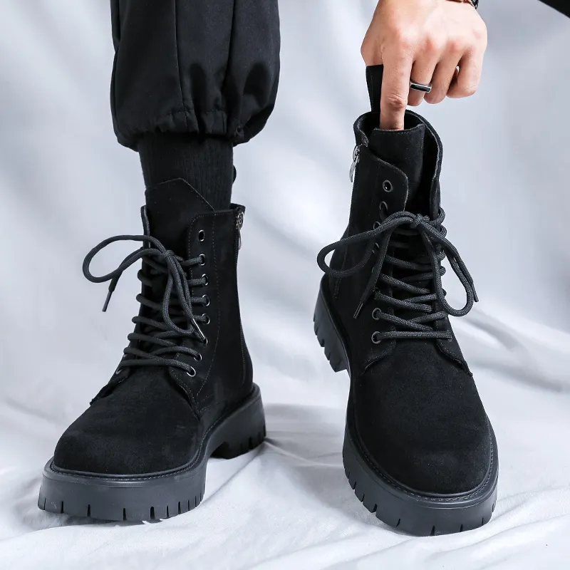 V ZERO FIVE Short Martin Boot 3.5CM Men's-1