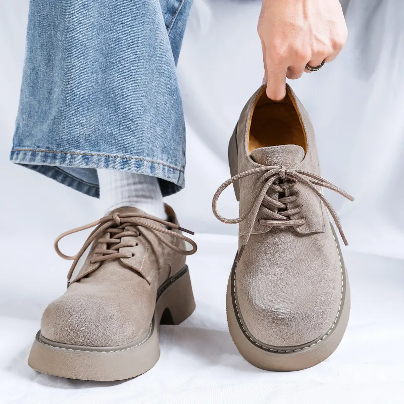 V ZERO FIVE Wear-Resistant Height Increasing Low-Top Casual Shoes Unisex-13