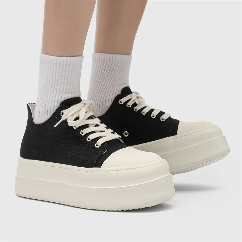 V ZERO FIVE Low Top Skateboard Shoes Men's Black-2