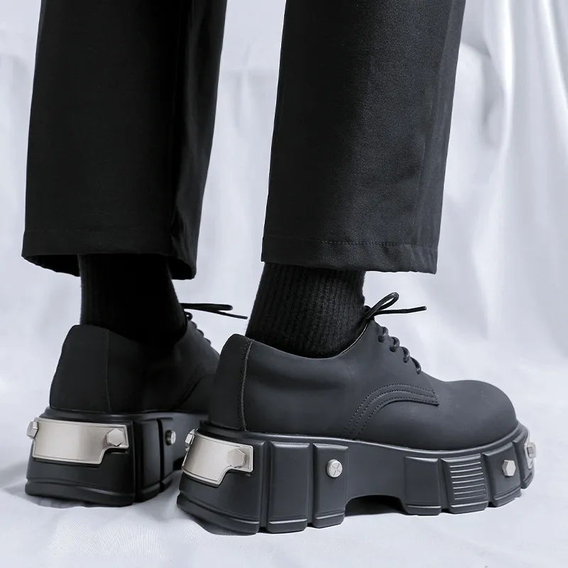 V ZERO FIVE Big Head Shoes Casual Shoes Men's Black-8