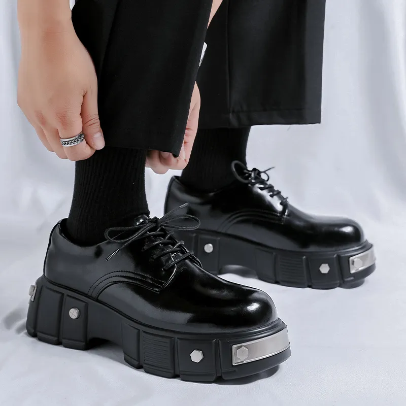 V ZERO FIVE Big Head Shoes Casual Shoes Men's Black-13