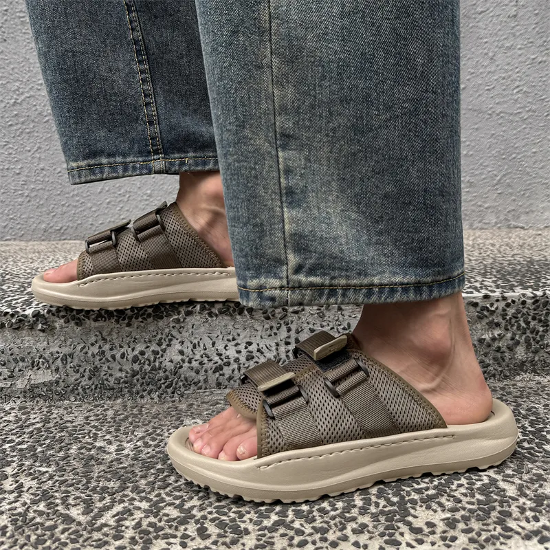 V ZERO FIVE Foam Sole Slip Resistant Odor Resistant Slide Slippers Men's-11