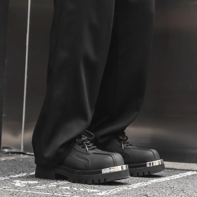 V ZERO FIVE Big Head Shoes Casual Shoes Men's Black-18