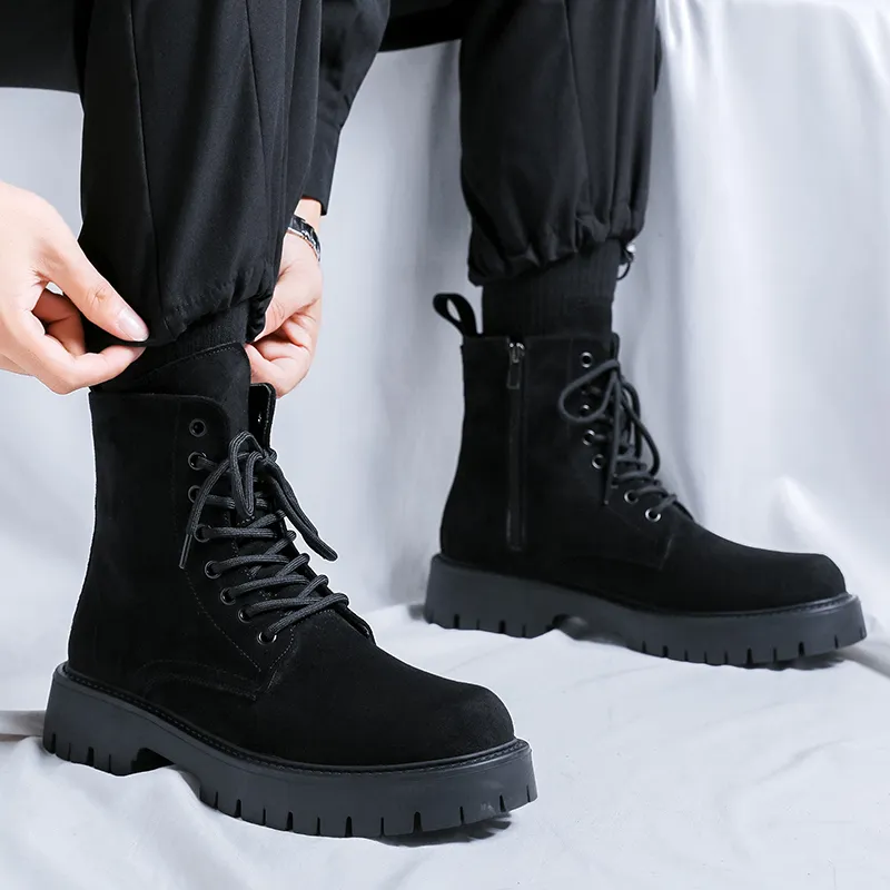 V ZERO FIVE Short Martin Boot 3.5CM Men's-3