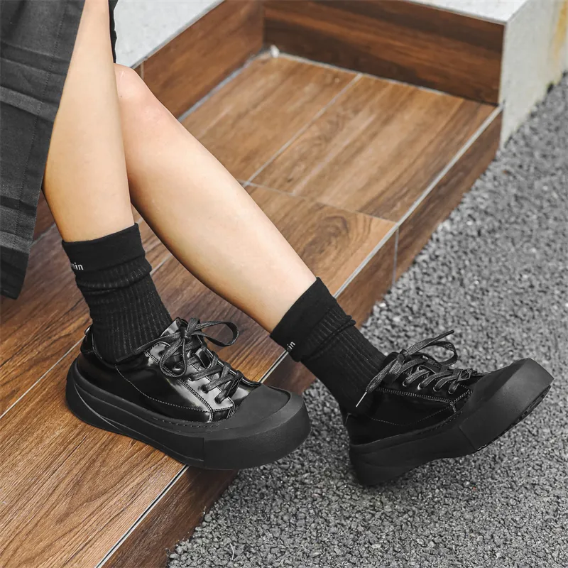 V ZERO FIVE Thermal Slip Resistant Cushioning Abrasion Resistant Low Top Skateboard Shoes Unisex-37