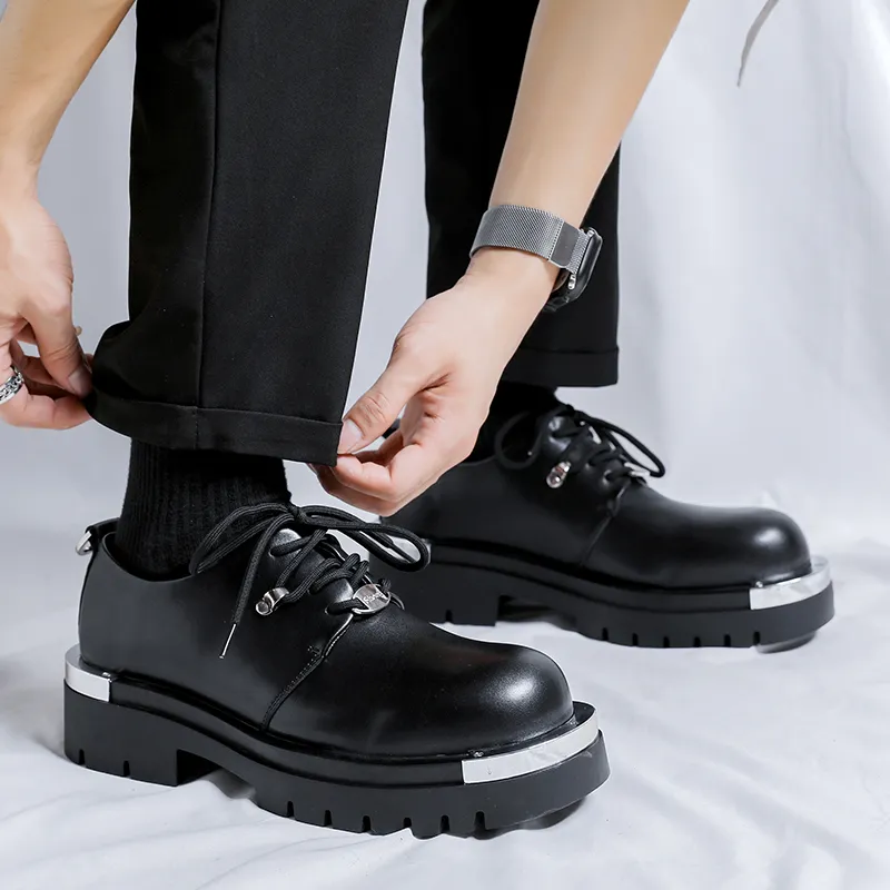V ZERO FIVE Big Head Shoes Casual Shoes Men's Black-24