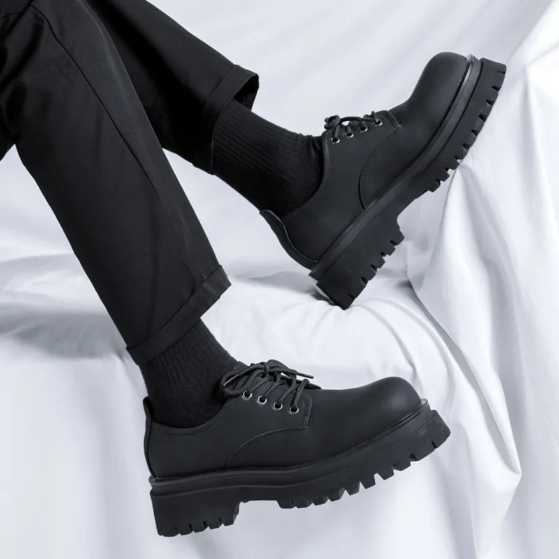 V ZERO FIVE Derby Shoes Casual Shoes Men's Black-1