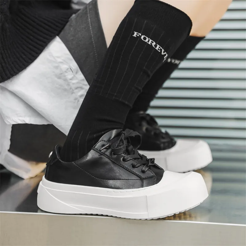 V ZERO FIVE Thermal Slip Resistant Cushioning Abrasion Resistant Low Top Skateboard Shoes Unisex-23