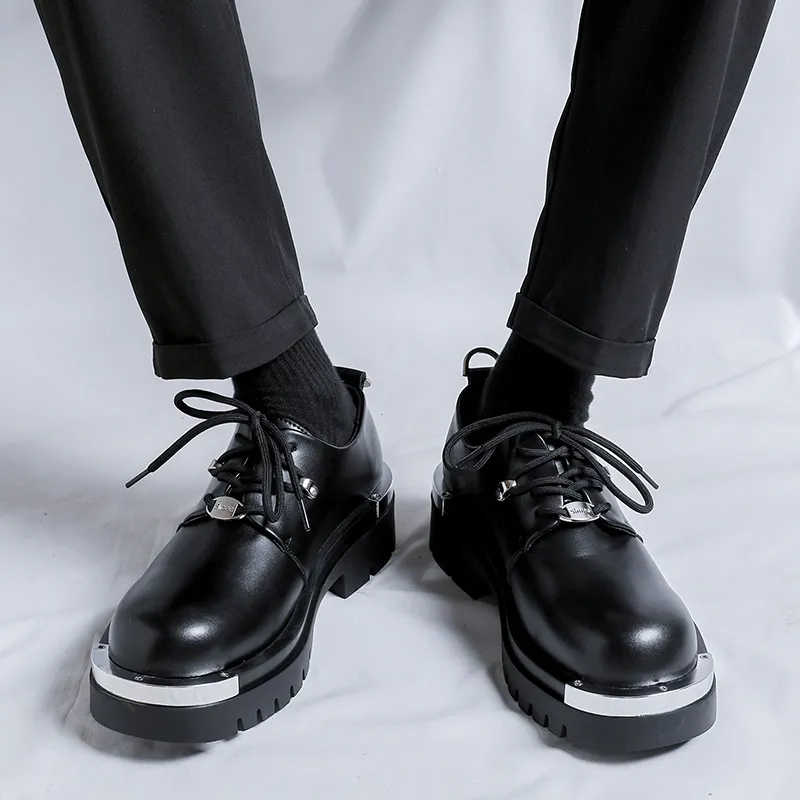 V ZERO FIVE Big Head Shoes Casual Shoes Men's Black-26