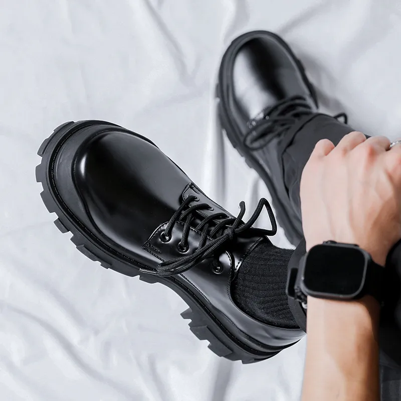 V ZERO FIVE Casual Shoes Unisex Black-2