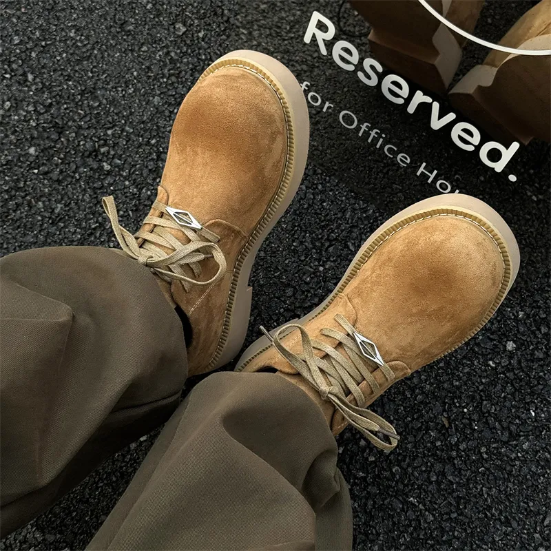 V ZERO FIVE Men's Casual Shoes Men's Apricot-6