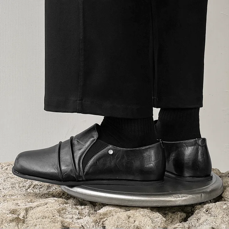V ZERO FIVE Low Top Casual Shoes Unisex Black-2