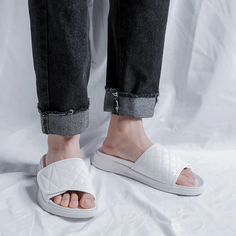 V ZERO FIVE Slide Slippers Flat Men's Black-23