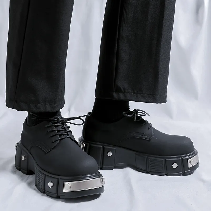 V ZERO FIVE Big Head Shoes Casual Shoes Men's Black-7