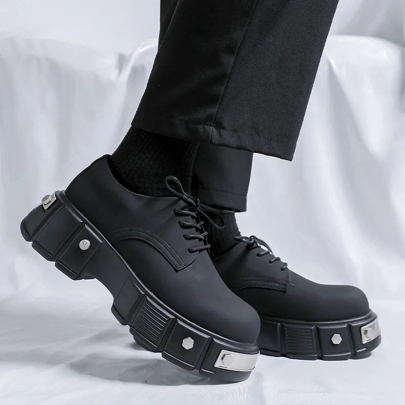 V ZERO FIVE Big Head Shoes Casual Shoes Men's Black-6