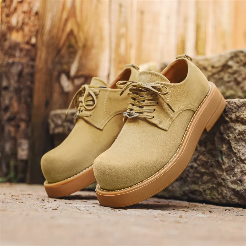 V ZERO FIVE Low Top Casual Shoes Unisex Yellow-9