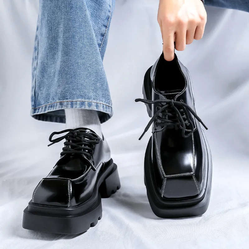 V ZERO FIVE Casual Shoes Men's Black-1