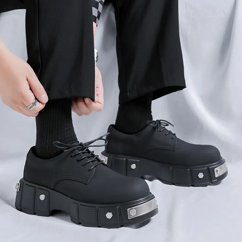 V ZERO FIVE Big Head Shoes Casual Shoes Men's Black-4