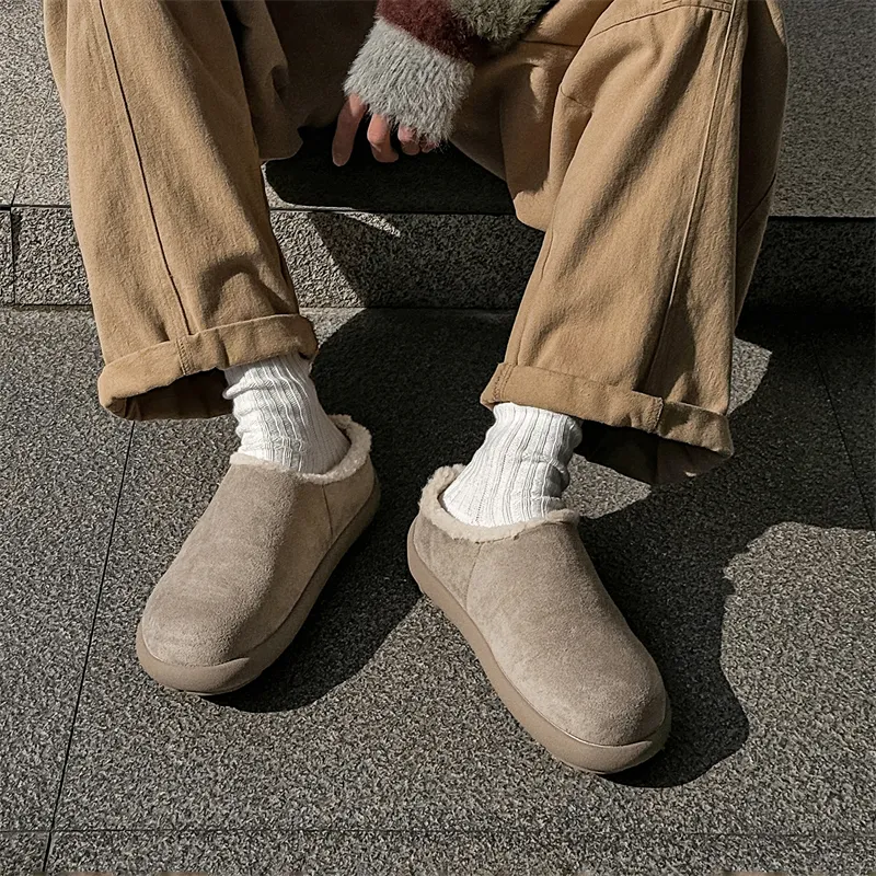 V ZERO FIVE Rubber Sole Slip Resistant Wrap toe Slippers Men's-7