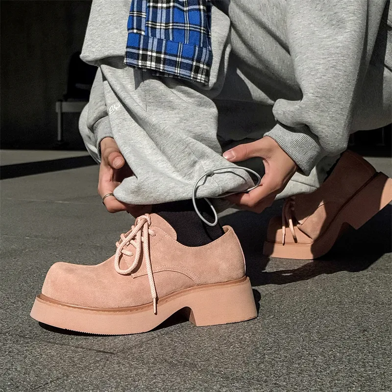 V ZERO FIVE Low Top Casual Shoes Unisex Pink-5