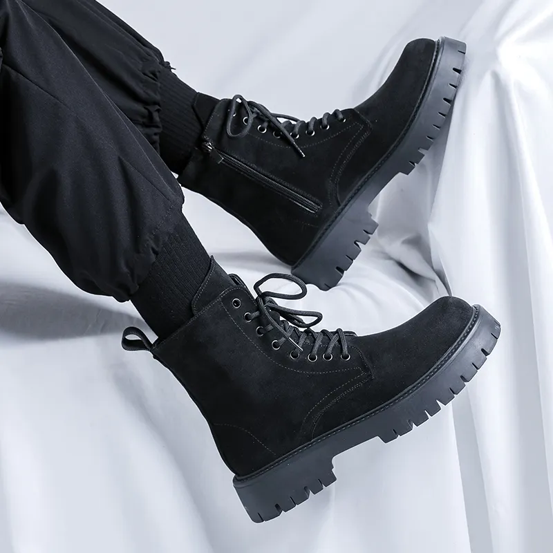V ZERO FIVE Short Martin Boot 3.5CM Men's-2