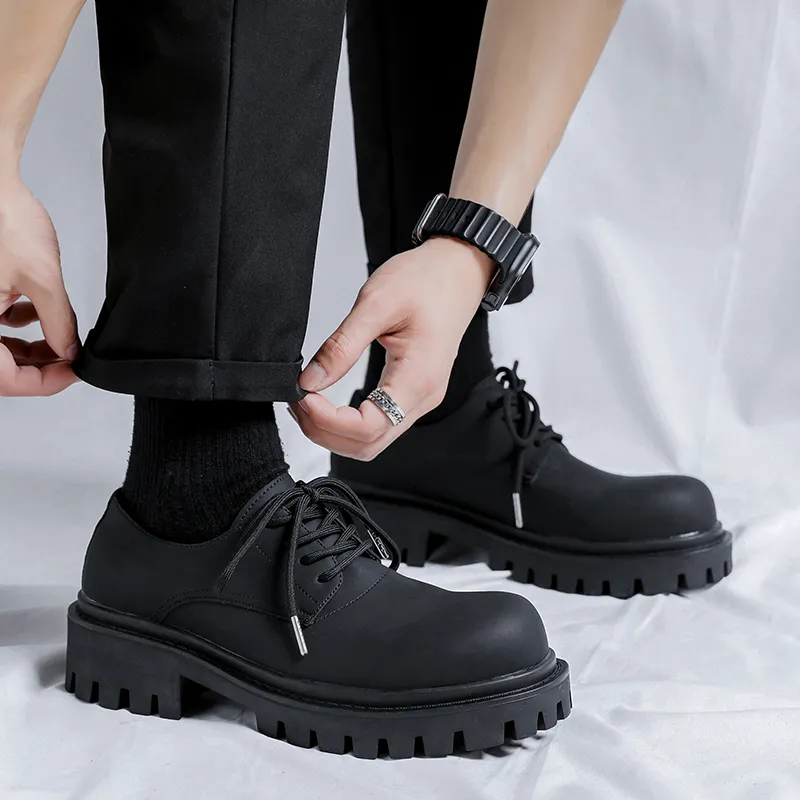 V ZERO FIVE Casual Shoes Unisex Black-4