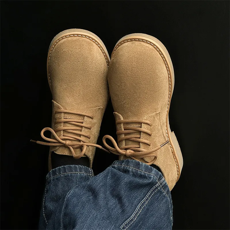 V ZERO FIVE Casual Shoes Men's Yellow European And American Fashion Minimalist Style Versatile-4