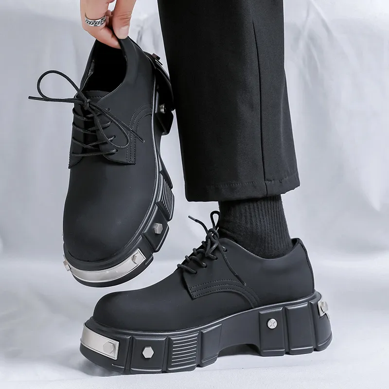 V ZERO FIVE Big Head Shoes Casual Shoes Men's Black-2