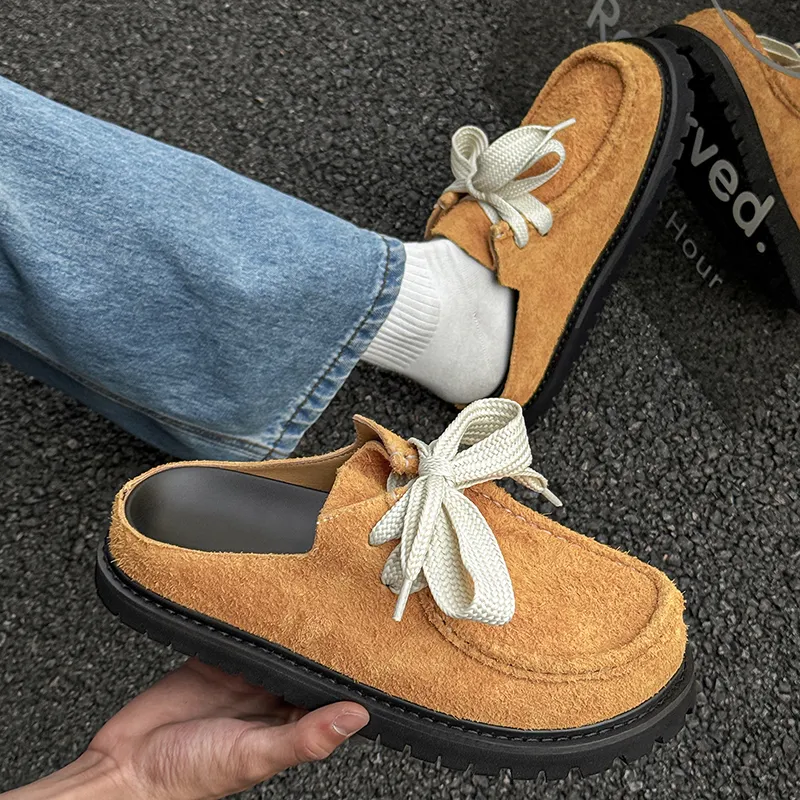 V ZERO FIVE Abrasion Resistant Slip Resistant Closed Toe Slippers Men's-20