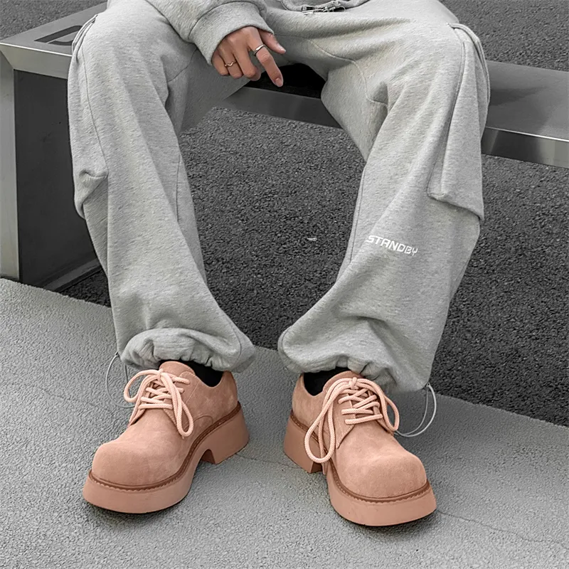 V ZERO FIVE Low Top Casual Shoes Unisex Pink-6