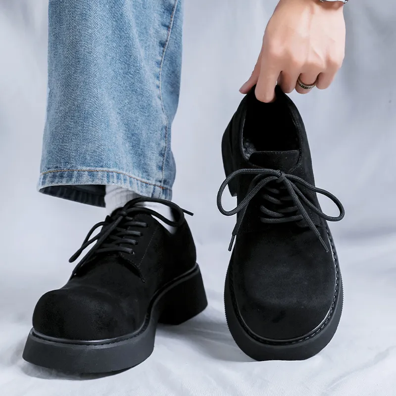 V ZERO FIVE Wear-Resistant Height Increasing Low-Top Casual Shoes Unisex-1